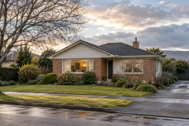 A well-kept Palmerston North family home on a calm late-winter afternoon