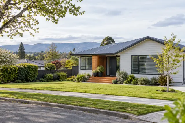 A contemporary Palmerston North home in a leafy suburban street